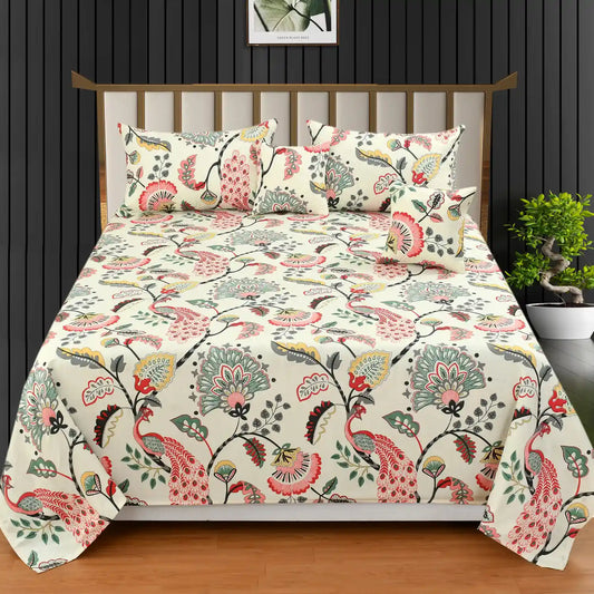 Tropicana - 3 Pieces - Quilted Bedding Set (90 x 90 inches)