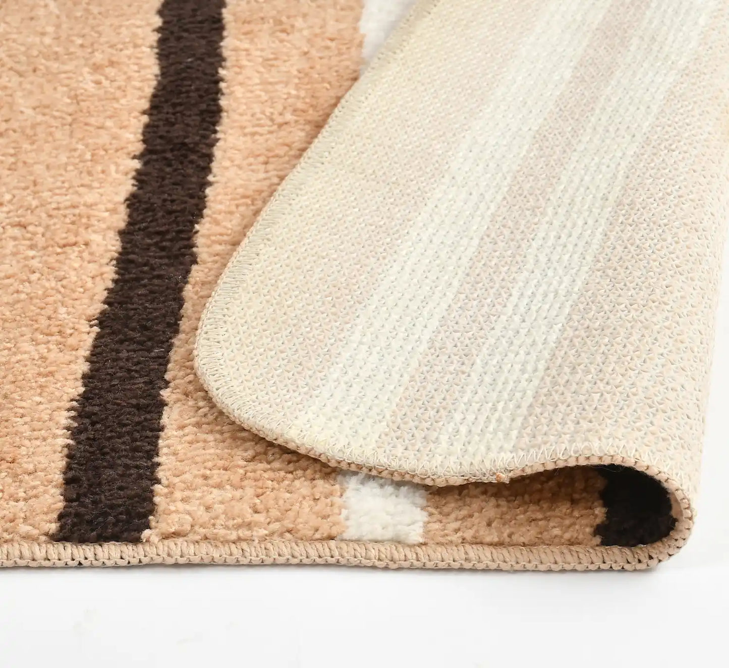 Venice - Tan Microfibre Doormat (Pack of 2)