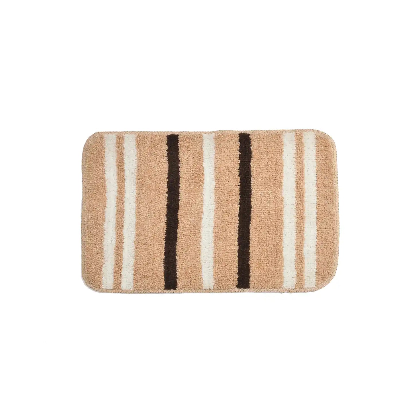 Venice - Tan Microfibre Doormat (Pack of 2)