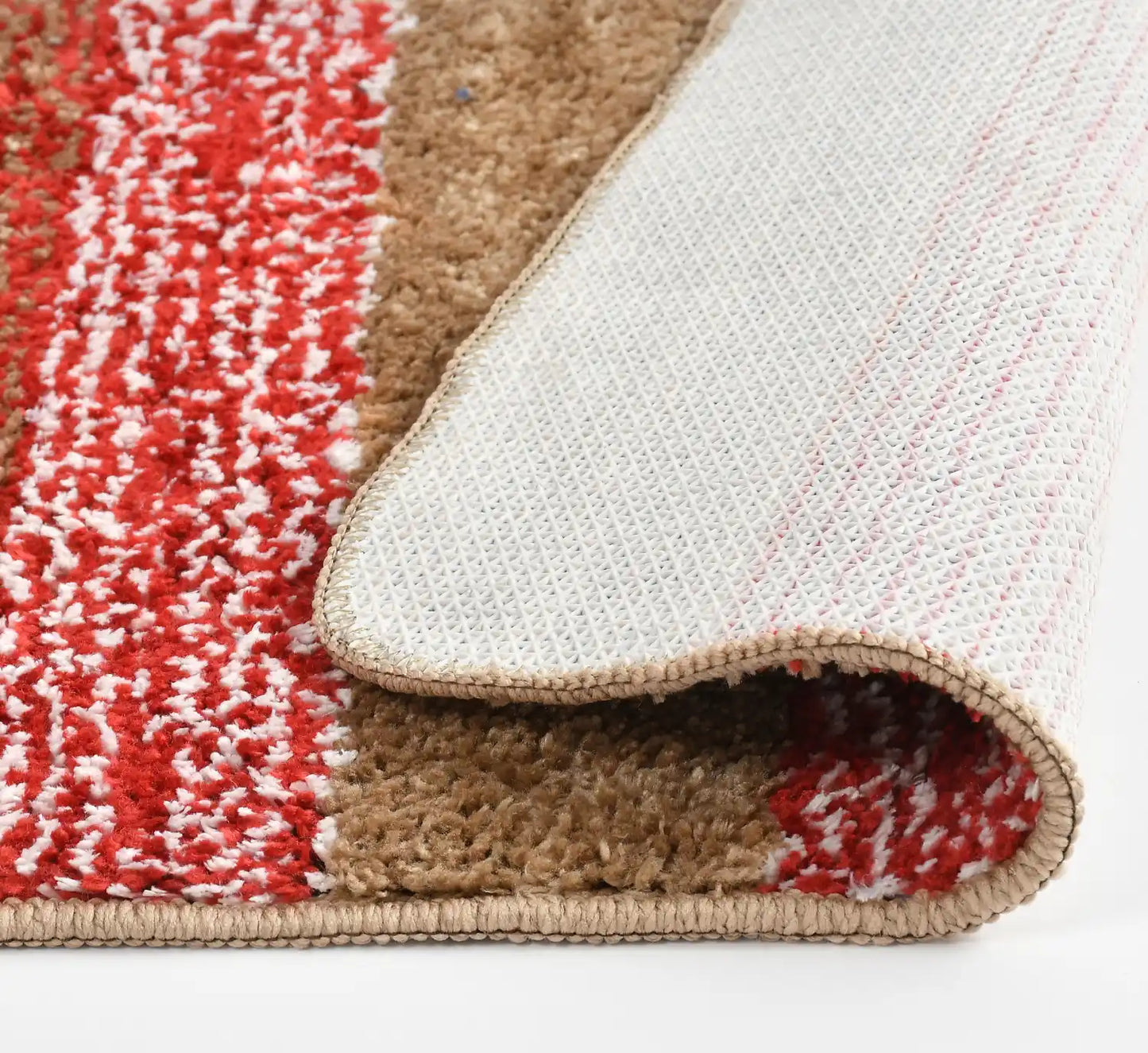 Vertigo - Dessert Sand Microfibre Doormat (Pack of 2)