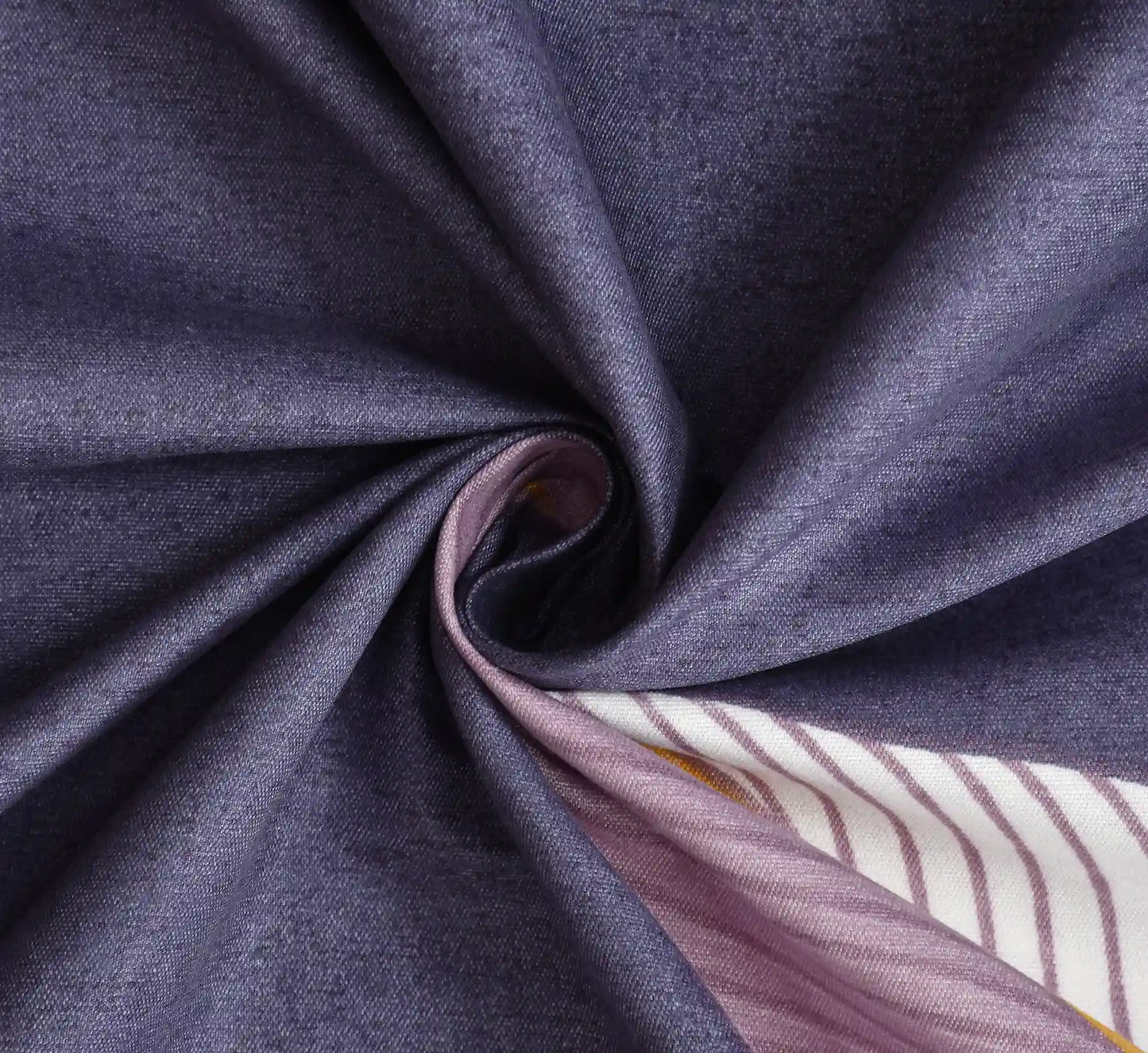 Violetina - Queen/Double - Fitted Bedsheet (76×72 inches)