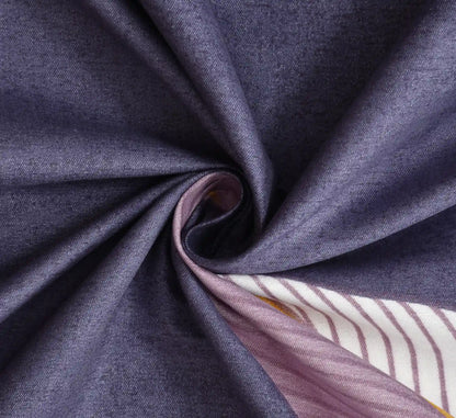 Violetina - Queen/Double - Fitted Bedsheet (76×72 inches)