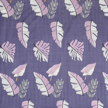 Violetina - Queen/Double - Fitted Bedsheet (76×72 inches)