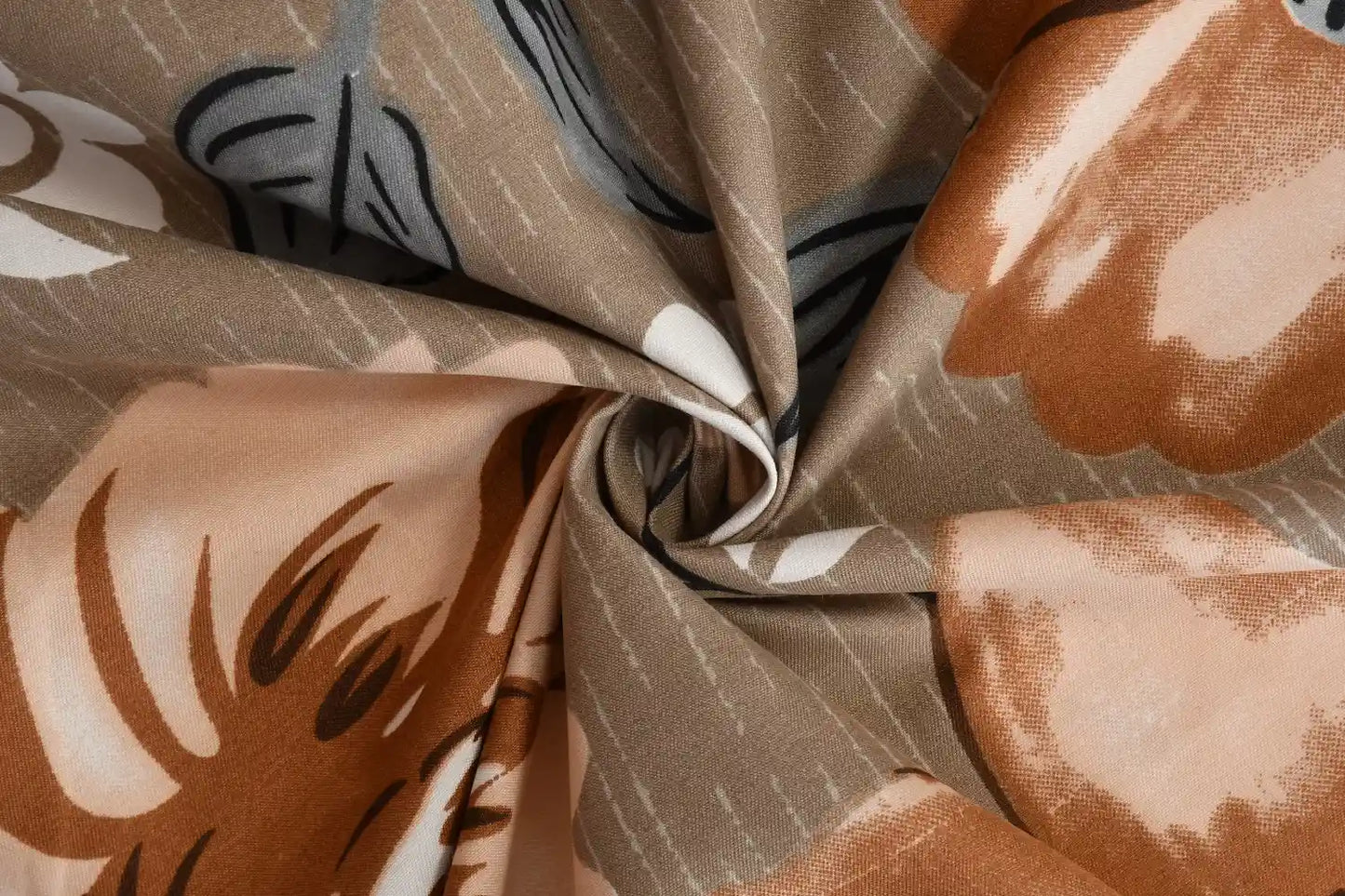 Walnut Lily - King - Fitted Bedsheet (78×72 inches)