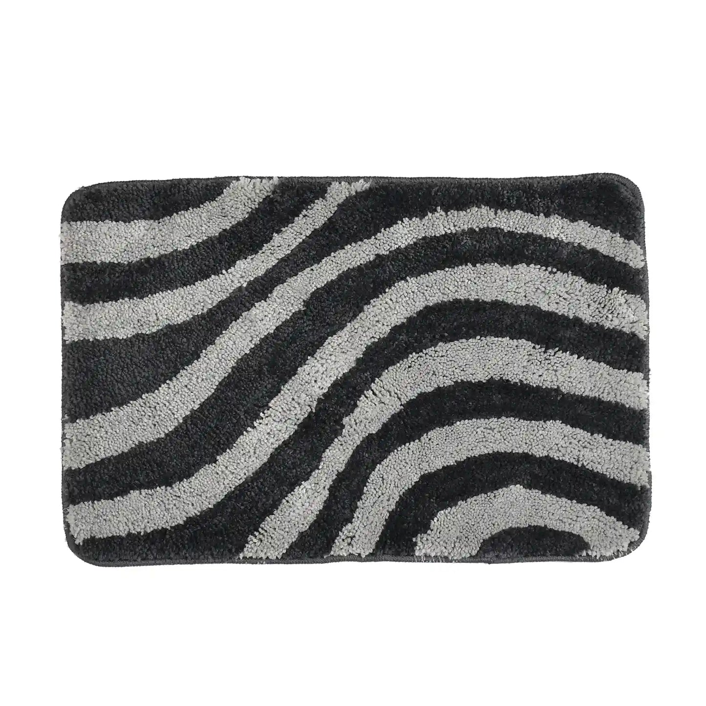 Wavez - Grey Microfibre Doormat (40x60 cm)