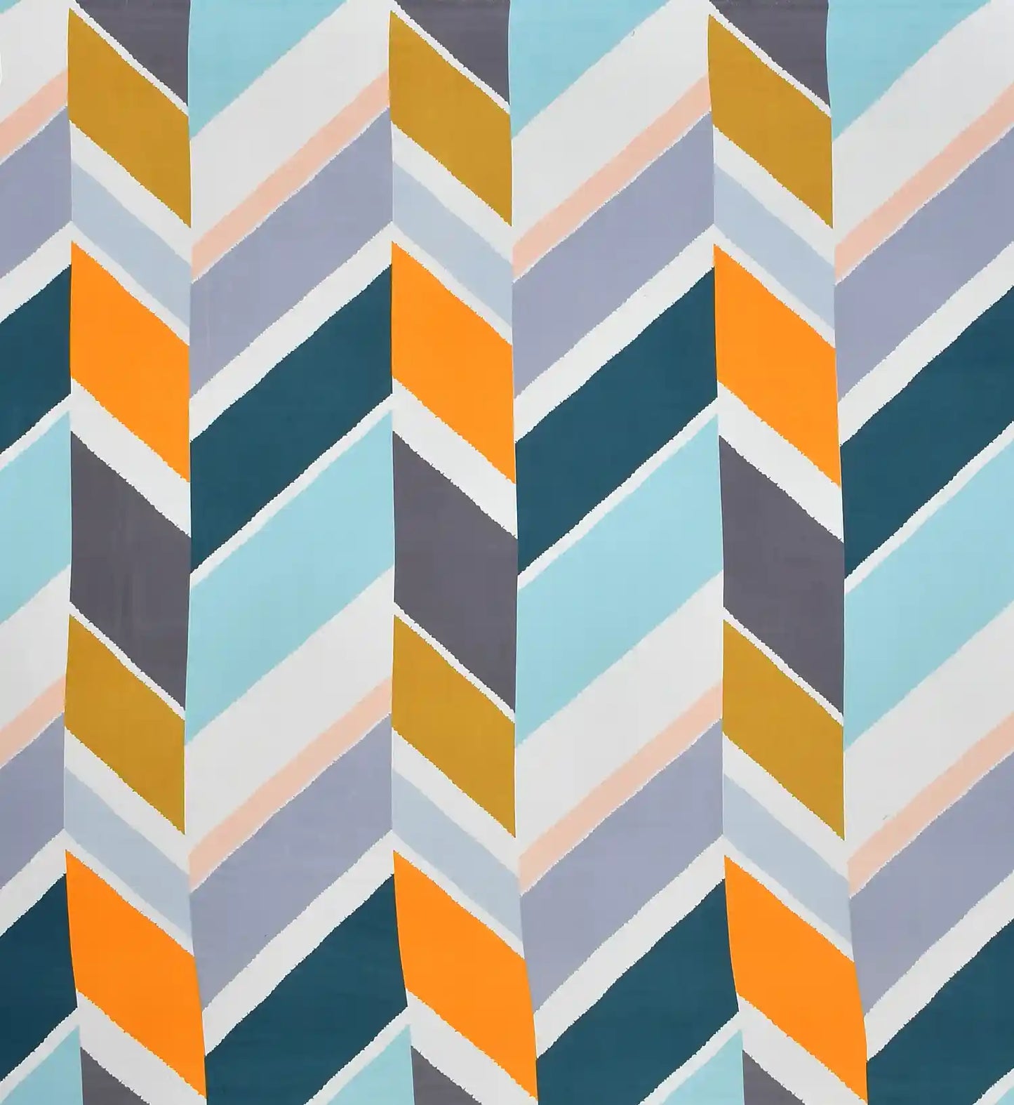 Herringbone - Queen/Double - Fitted Bedsheet (76×72 inches)